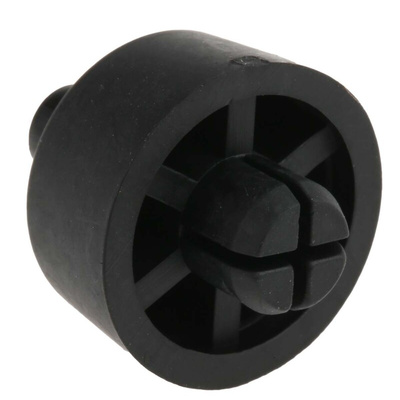 RS PRO Round Anti Vibration Mount, Rubber Foot