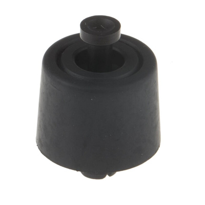 RS PRO Round Anti Vibration Mount, Rubber Foot