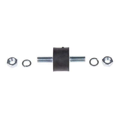 FIBET M8 Anti Vibration Mount, Male to Male Bobbin with 65.2kg Compression Load