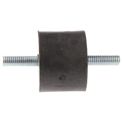 FIBET M8 Anti Vibration Mount, Male to Male Bobbin with 109.8kg Compression Load