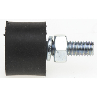 FIBET M6 Anti Vibration Mount, Male to Female Bobbin with 23.4kg Compression Load