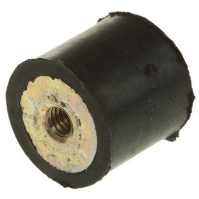 FIBET M4 Anti Vibration Mount, Female Buffer Foot with 14.1kg Compression Load