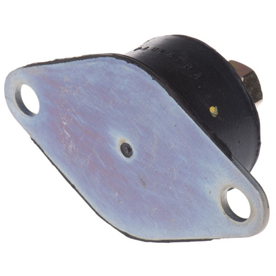 Paulstra Hutchinson Circular M12 Anti Vibration Mount, Male Buffer Foot with 250daN Compression Load