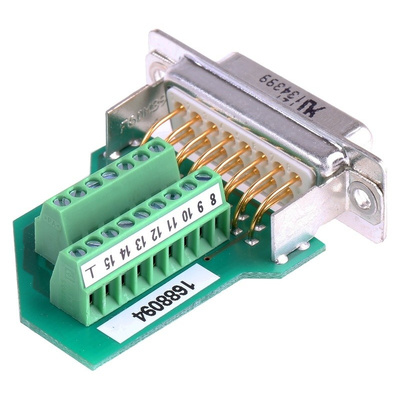 Phoenix Contact VS-15-BU-DSUB/15-MPT-0.5 15 Way Panel Mount D-sub Connector Socket