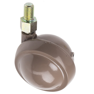 RS PRO Swivel Castor Wheel, 75kg Capacity, 62mm Wheel