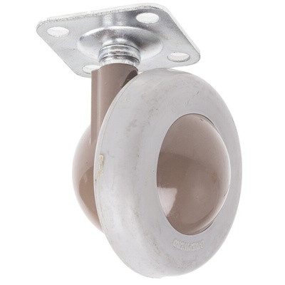 RS PRO Swivel Castor Wheel, 50kg Capacity, 56mm Wheel