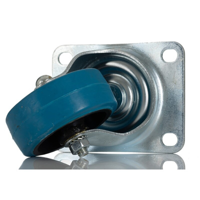 RS PRO Swivel Castor Wheel, 90kg Capacity, 75mm Wheel
