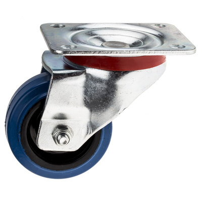RS PRO Swivel Castor Wheel, 150kg Capacity, 80mm Wheel