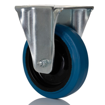 RS PRO Fixed Castor Wheel, 230kg Capacity, 125mm Wheel