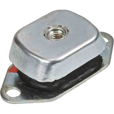 FIBET Rectangular M16 Anti Vibration Mount, Bell Mount with 80daN Compression Load