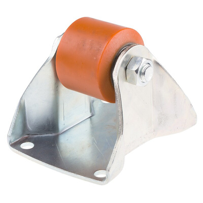 RS PRO Fixed Castor Wheel, 650kg Capacity, 82mm Wheel