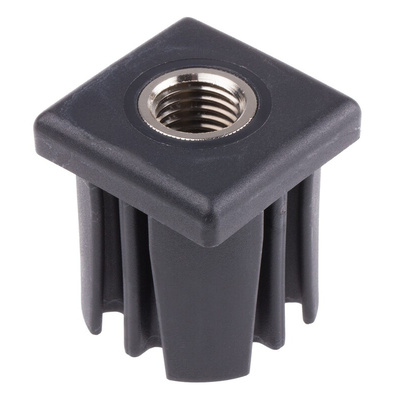 RS PRO Square Nylon Tube Insert, 1200kg Static Load Capacity