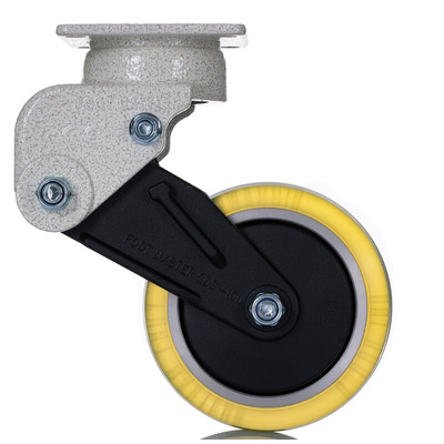 RS PRO Fixed Castor Wheel, 110kg Capacity, 100mm Wheel