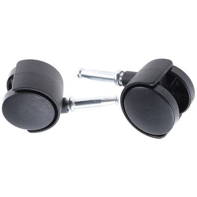 RS PRO Swivel Castor Wheel, 50kg Capacity, 40mm Wheel