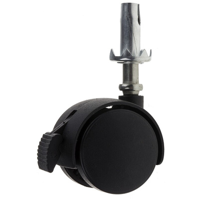 RS PRO Swivel Castor Wheel, 50kg Capacity, 40mm Wheel