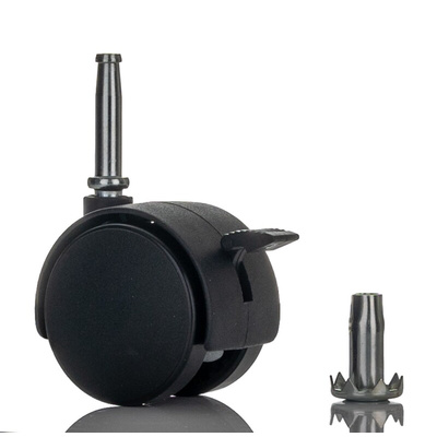 RS PRO Swivel Castor Wheel, 50kg Capacity, 50mm Wheel
