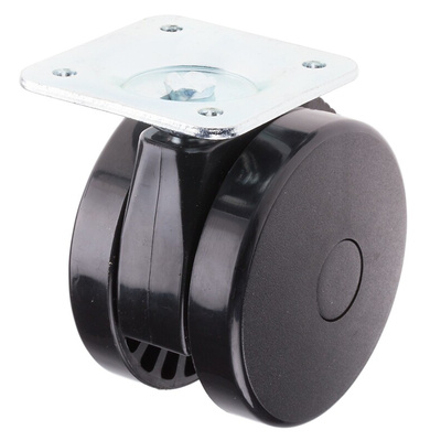 RS PRO Swivel Castor Wheel, 75kg Capacity, 80mm Wheel