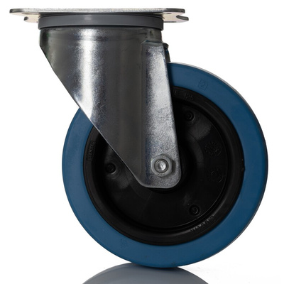 Tente Swivel Castor Wheel, 250kg Capacity, 125mm Wheel