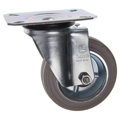 LAG Swivel Castor Wheel, 80kg Capacity, 100mm Wheel