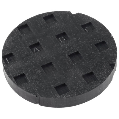 Fabreeka Anti-Vibration Pad 2311163 300psi 100 (Dia.) x 12mm 12mm