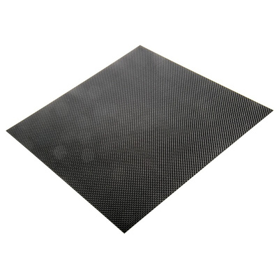 Carbon Fibre Sheet, 300mm x 300mm x 1mm