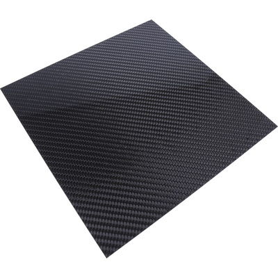 Carbon Fibre Sheet, 300mm x 300mm x 2mm
