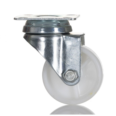 RS PRO Swivel Castor Wheel, 50kg Capacity, 50mm Wheel