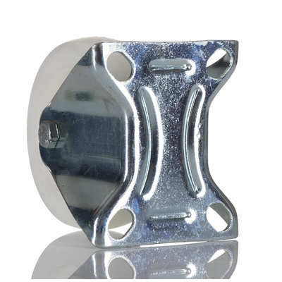 RS PRO Fixed Castor Wheel, 70kg Capacity, 75mm Wheel