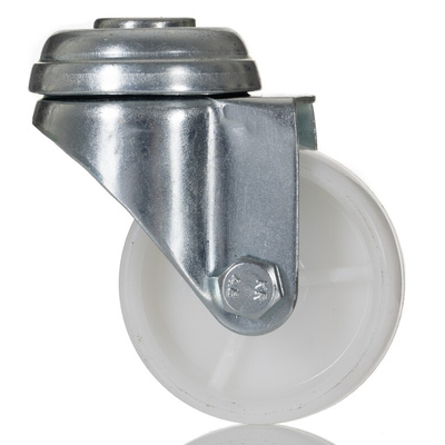 RS PRO Swivel Castor Wheel, 50kg Capacity, 50mm Wheel