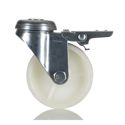 RS PRO Swivel Castor Wheel, 70kg Capacity, 75mm Wheel