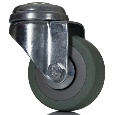 RS PRO Swivel Castor Wheel, 50kg Capacity, 50mm Wheel