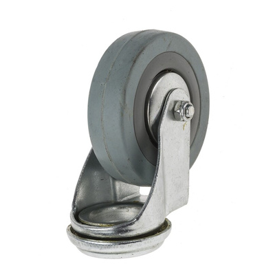 RS PRO Swivel Castor Wheel, 70kg Capacity, 75mm Wheel