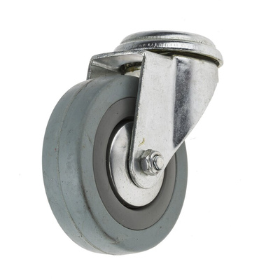 RS PRO Swivel Castor Wheel, 70kg Capacity, 75mm Wheel