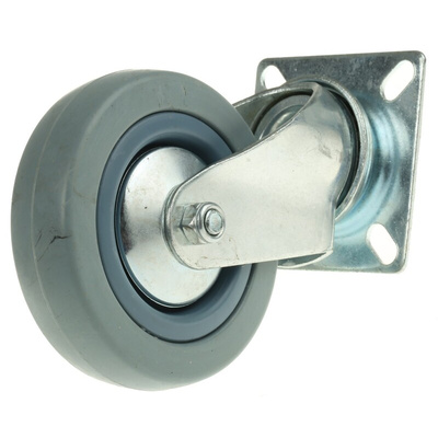 Guitel Hervieu Swivel Castor Wheel, 70kg Capacity, 100mm Wheel