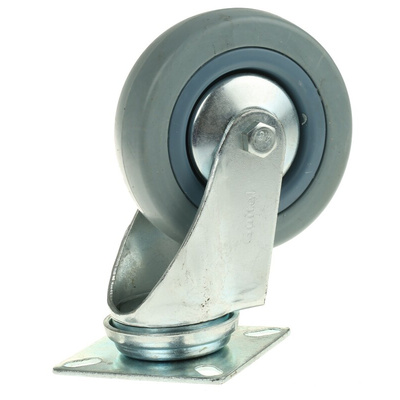 Guitel Hervieu Swivel Castor Wheel, 70kg Capacity, 100mm Wheel