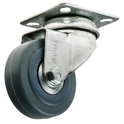 Guitel Hervieu Swivel Castor Wheel, 40kg Capacity, 50mm Wheel