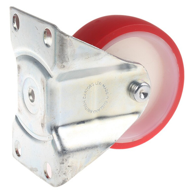 Flexello Fixed Castor Wheel, 250kg Capacity, 100mm Wheel