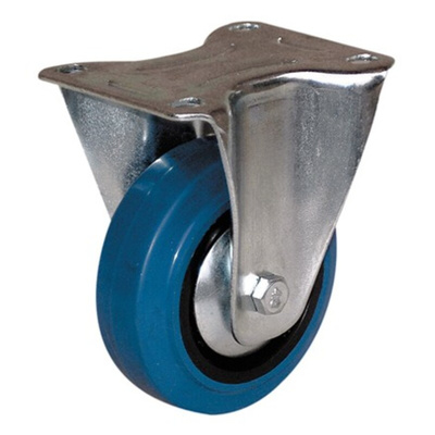 Guitel Hervieu Fixed Castor Wheel, 150kg Capacity, 100mm Wheel