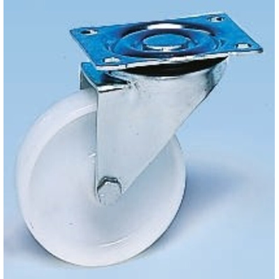 Guitel Hervieu Swivel Castor Wheel, 80kg Capacity, 80mm Wheel