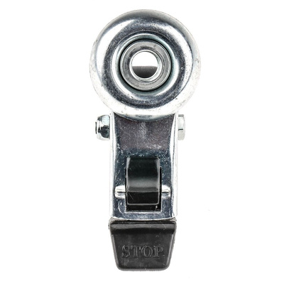 Guitel Hervieu Braked Swivel Castor Wheel, 40kg Capacity, 50mm Wheel