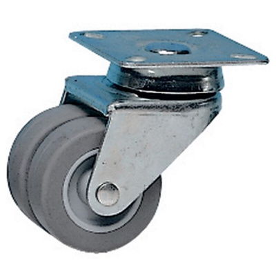 Guitel Hervieu Swivel Castor Wheel, 60kg Capacity, 50mm Wheel
