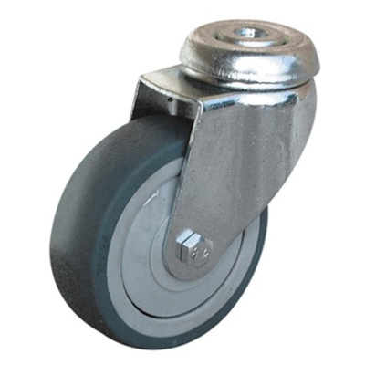 Guitel Hervieu Swivel Castor Wheel, 70kg Capacity, 100mm Wheel