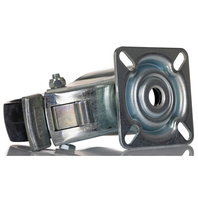 Tente Braked Swivel Castor Wheel, 55kg Capacity, 75mm Wheel