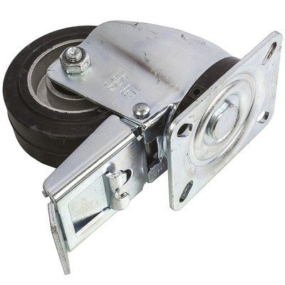 LAG Braked Swivel Castor Wheel, 150kg Capacity, 100mm Wheel