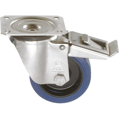LAG Braked Swivel Castor Wheel, 150kg Capacity, 100mm Wheel