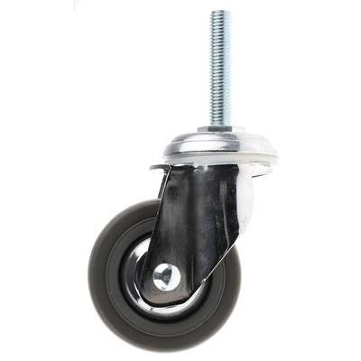 Guitel Hervieu Swivel Castor Wheel, 70kg Capacity, 80mm Wheel