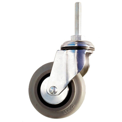 Guitel Hervieu Swivel Castor Wheel, 90kg Capacity, 125mm Wheel