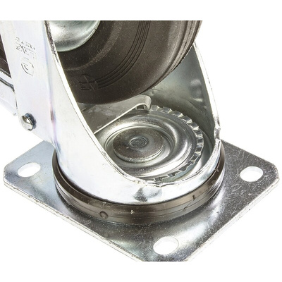 LAG Braked Swivel Castor Wheel, 230kg Capacity, 200mm Wheel