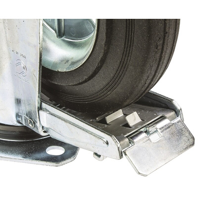 LAG Braked Swivel Castor Wheel, 230kg Capacity, 200mm Wheel