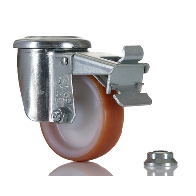 LAG Swivel Castor Wheel, 100kg Capacity, 80mm Wheel